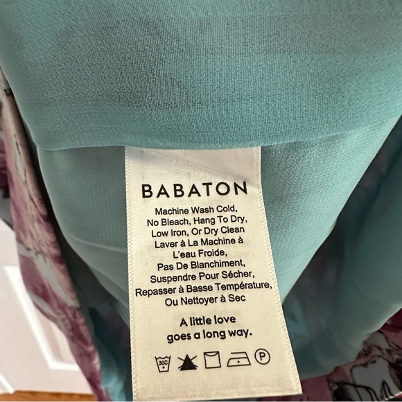 Aritzia Babaton Patricio Dress blue/purple - Picture 9 of 13